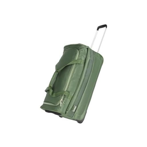 travelite 2 ruote trolley da viaggio medio in materiale riciclato, miigo, bagaglio morbido sostenibile da viaggio con ruote, 69 cm, 71 litri