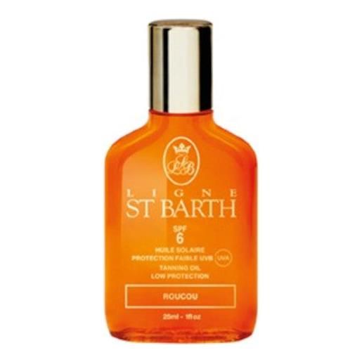 Ligne St Barth huile solaire spf 6 roucou - 25 ml
