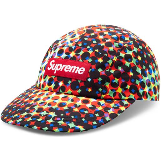 Supreme cappello da baseball long bill - rosso