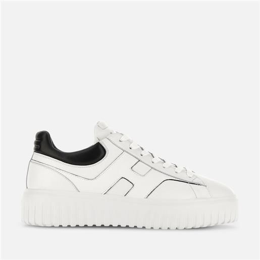 Hogan uomo maxi sneaker, nero, bianco (taglia )