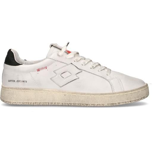 LOTTO LEGGENDA sneaker uomo bianca/nera in pelle