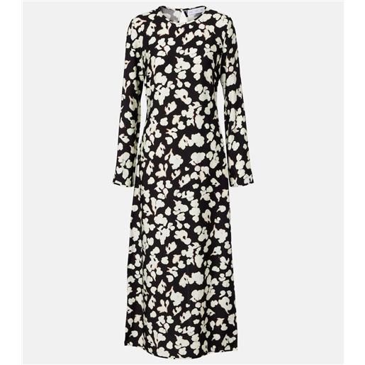 Proenza Schouler white label - abito midi waverly in twill