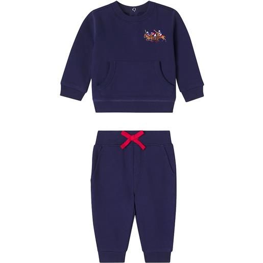 Polo Ralph Lauren Kids baby - felpa e pantaloni sportivi in misto cotone
