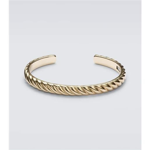 David Yurman bracciale sculpted cable in oro 18kt