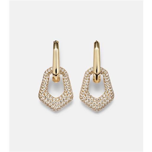 Ananya orecchini in oro 18kt con diamanti