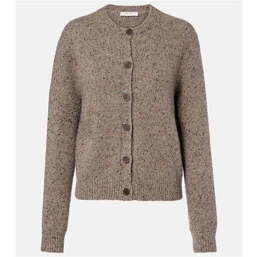 The Row cardigan mauino in tweed di cashmere