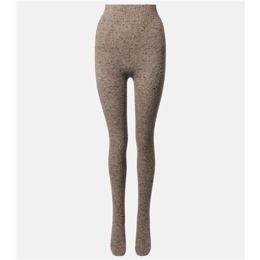 The Row collant mumu in tweed di cashmere