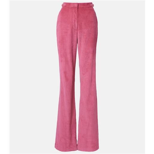 Gabriela Hearst pantaloni bootcut vesta in velluto a coste di cotone