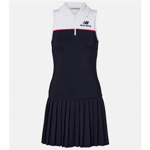 Miu Miu x new balance - abito da tennis in jersey