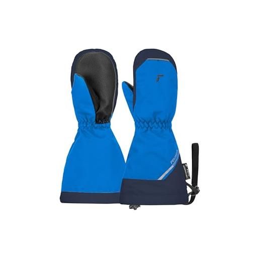 Reusch guanti per bambini wes r-tex xt medio extra caldi, impermeabili, traspiranti, blu, v