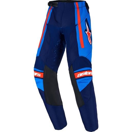 Alpinestars pantaloni da motocross per bambini Alpinestars racer nomur blu scuro-arancione-nero dimensione: 18, 18