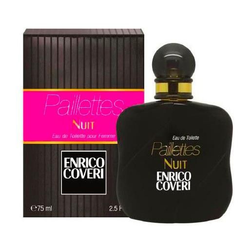 Enrico Coveri paillettes nuit eau de toilette donna natural spray 75ml