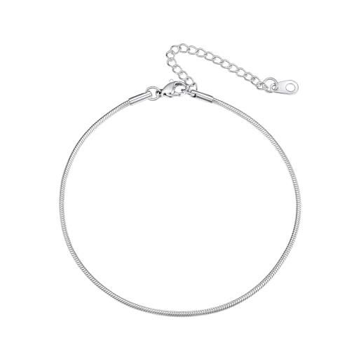 SHEGRACE Cavigliera donna con Ciondolo Stella Marina in Argento 925 Placcato Platino