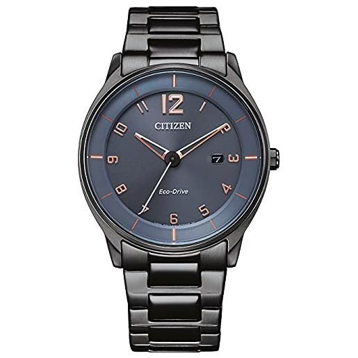 Citizen orologio analogico al quarzo uomo con cinturino in acciaio inossidabile bm7408-88h