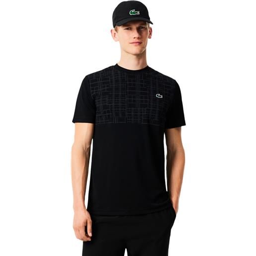 Lacoste maglietta da uomo Lacoste novak djokovic ultra-dry t-shirt black m