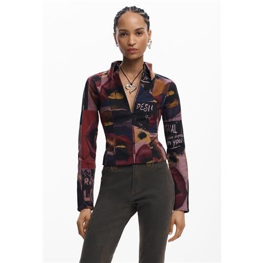 Desigual camicia a maniche lunghe