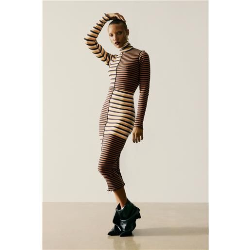 Desigual abito in maglia a collo alto