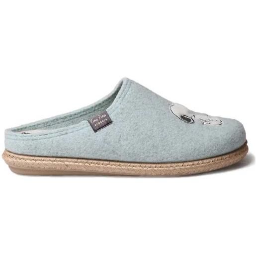 TONI PONS pantofole snoopy da donna in feltro cielo