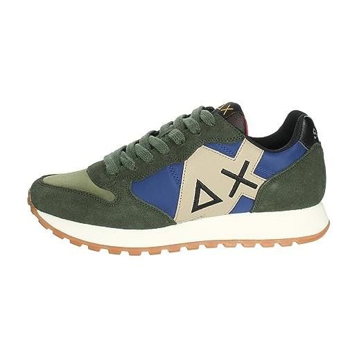 SUN68 jaki bicolor, scarpe da ginnastica uomo, verde, 46 eu