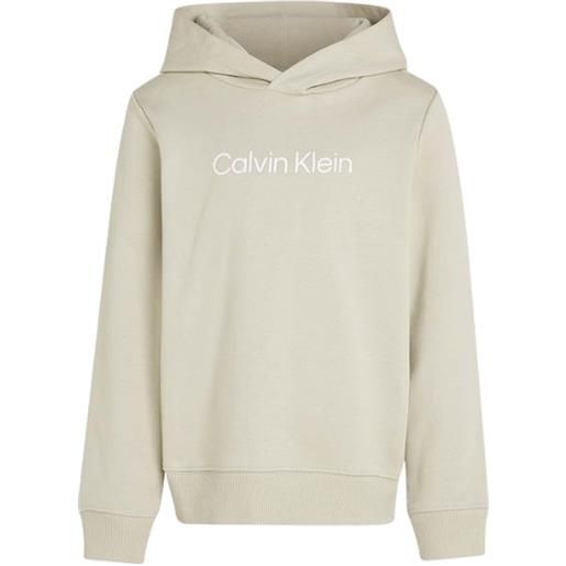 Calvin Klein felpa con cappuccio junior whitecap gray