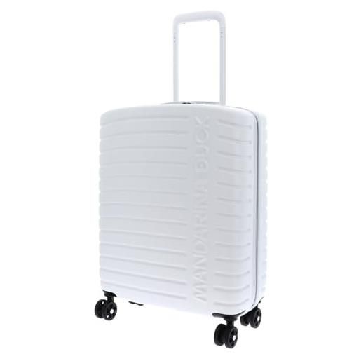 Mandarina Duck flyduck trolley cabin, bianco, taglia unica, flyduck