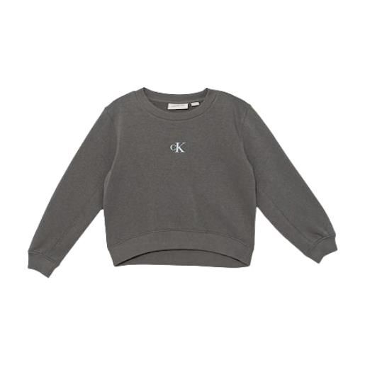 Calvin Klein felpa junior granite gray ig0ig02639