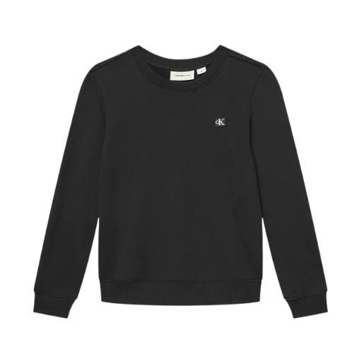 Calvin Klein felpa junior bambino black iu0iu00570