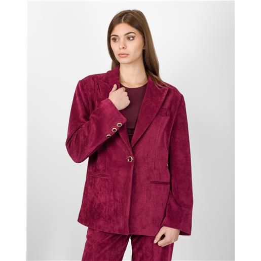 BOHEMIANVì blazer monopetto in velluto millerighe - martina - BOHEMIANVì