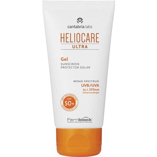 Heliocare ultra gel spf50+ protezione solare viso pelle normale e mista, 50ml