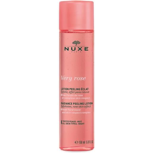 Nuxe very rose lozione peeling esfoliante illuminante 150 ml
