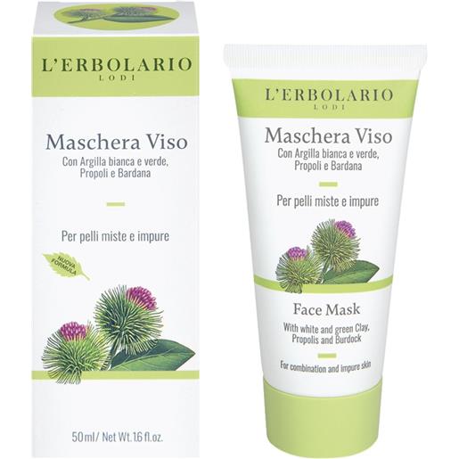 L'ERBOLARIO maschera viso argil/prop/bard
