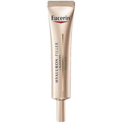 Eucerin hyaluron filler + elasticity - contorno occhi anti age spf15, 15ml