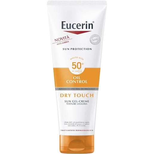 Eucerin sun protection - oil control dry touch gel crema spf50+, 200ml