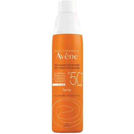 AVENE avène spray solare spf50+ pelli sensibili, 200ml