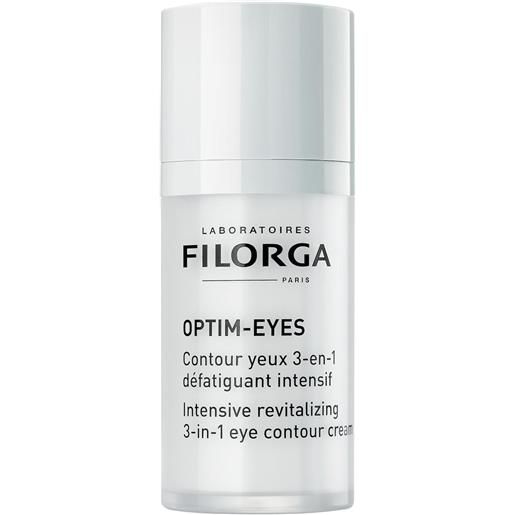 Filorga optim eyes - contorno occhi 3 in 1 defaticante intensivo, 15ml