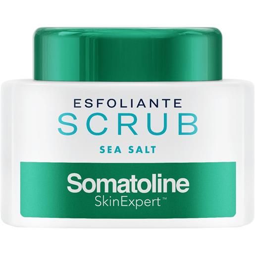 Somatoline skinexpert scrub sea salt trattamento corpo esfoliante sale integrale 350g