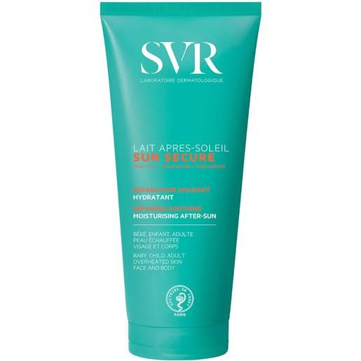 SVR sun secure - lait apres-soleil doposole lenitivo idratante riparatore, 200ml