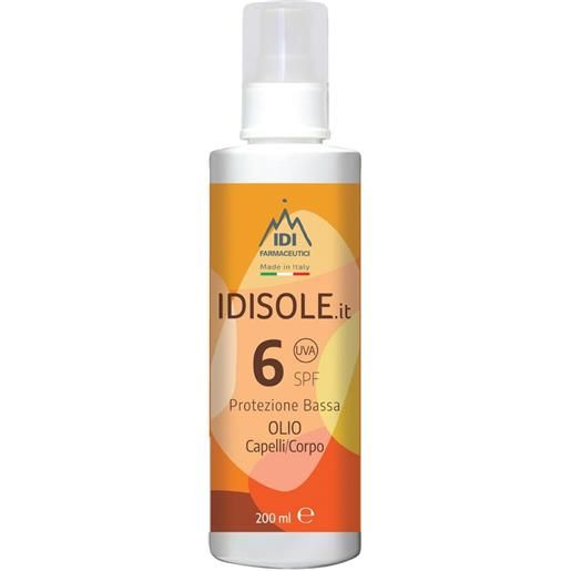 IDI FARMACEUTICI Srl idisole olio corpo/cap. Fp6