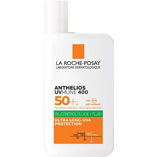 LA ROCHE POSAY-PHAS la roche-posay anthelios - oil control uvmune spf50+ fluido solare viso, 50ml