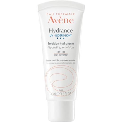 AVENE avène hydrance - emulsione idratante uv leggera spf30, 40ml
