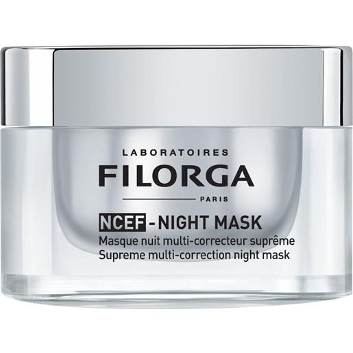 Filorga ncef - night mask maschera notte multi-correttrice suprema, 50ml