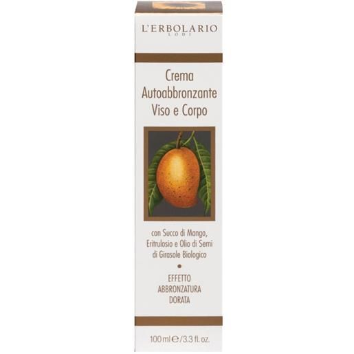 L'ERBOLARIO crema autoabbr succo mango