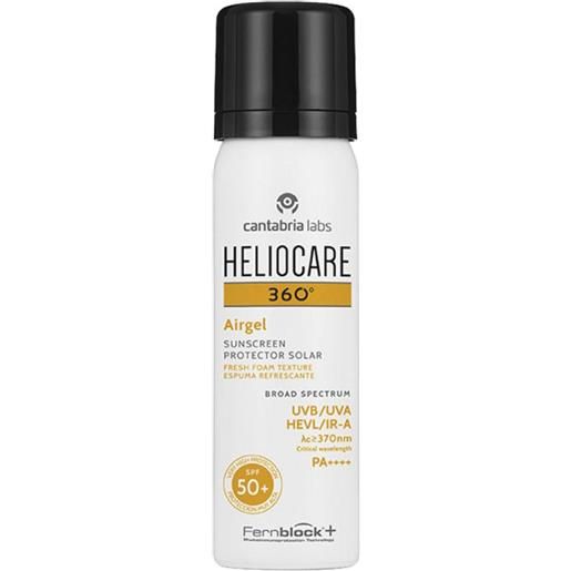 Heliocare 360° airgel spf50+ protezione solare viso quotidiana, 60ml