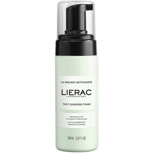 Lierac cleanser - la mousse detergente deterge purifica e lenisce, 150ml