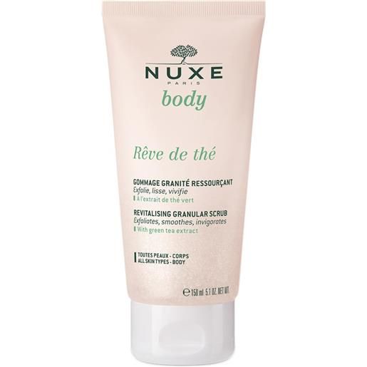 Nuxe body reve de thé - gommage rigenerante, 150ml