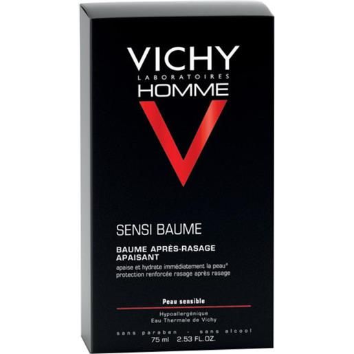 Vichy homme - sensi baume mineral ca balsamo dopobarba lenitivo, 75ml