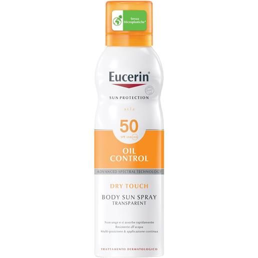 Eucerin sun protection - oil control dry touch spray solare spf50, 200ml