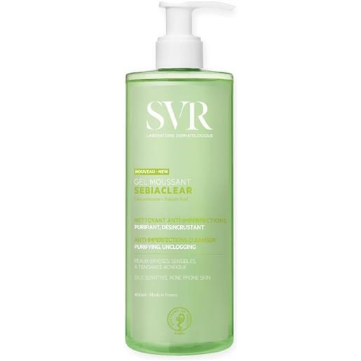 SEBIACLEAR svr sebiaclear - gel moussant detergente purificante anti-imperfezioni, 400ml
