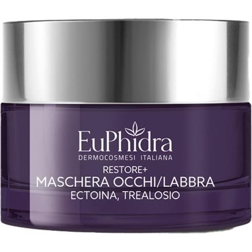 Euphidra maschera occhi/labbra restore+ distende e leviga