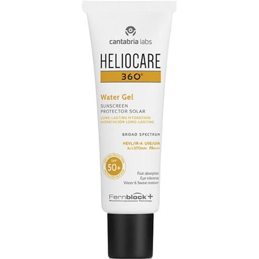 Heliocare 360° water gel spf50+ protezione solare viso, 50ml